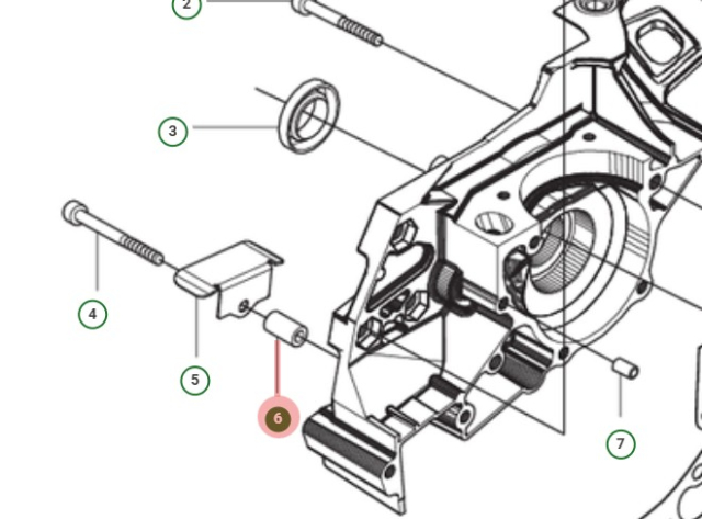 Bøsningsrem Styring 5440977-01