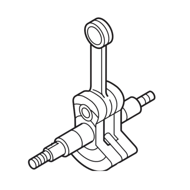 Krutmaksel/Connrod Assy 5753690-01