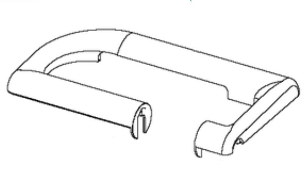 Håndtag Halvt Øvre 5754057-01