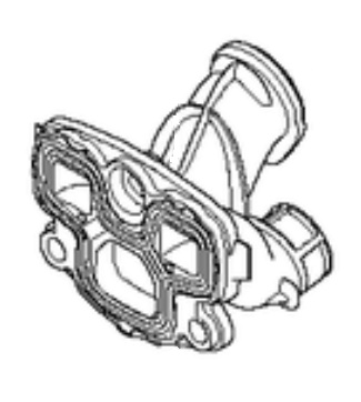 Indtagsrør Kpl 5755673-01