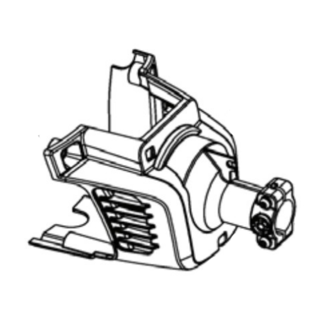 Koblingsdæksel Assy Sort 4 Strap 5768171-01