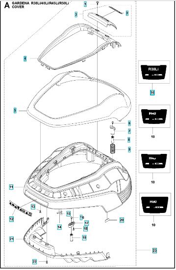 Kropssystem R50Li 5779553-08
