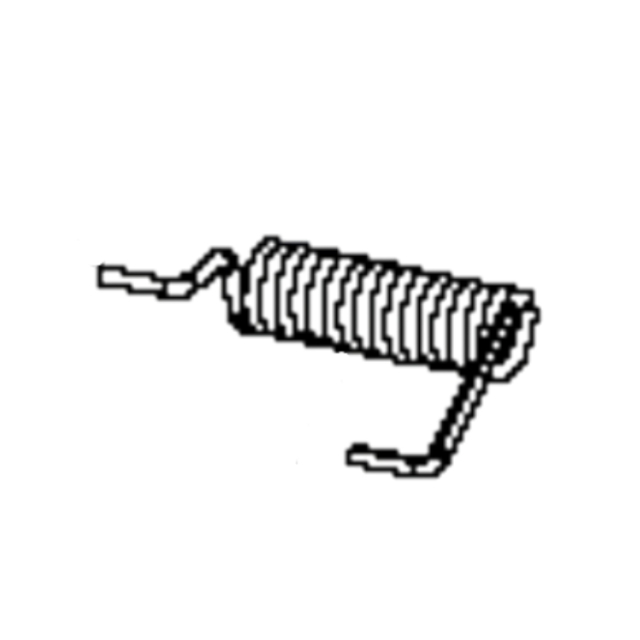 Fjederfjeder til deflektor 34