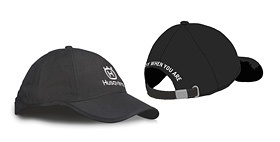 Cap, black Husqvarna