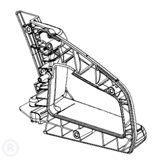 Håndtag Bag Sort 5854356-01