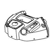 Instrumentbræt, Øvre, Husq Lt., Cab