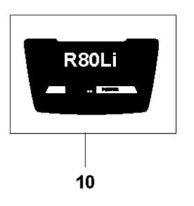 Etiket Modelnavn R80Li 5870435-02