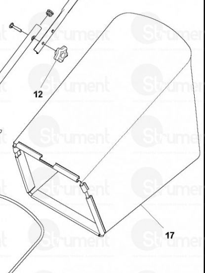 Græspose Assy 23 Cu Ft 21 I 5871004-09