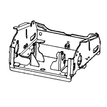 Frame Track Weldment Ms668 Ora