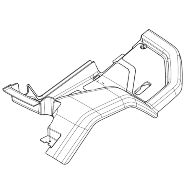 Dækfodplade, højre