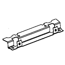 Beslag Bagkonsol Sort Zin