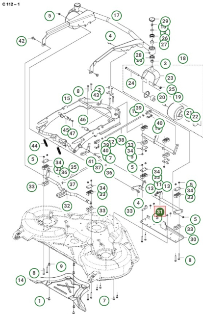 Krydstog Front Grå 5900813-02