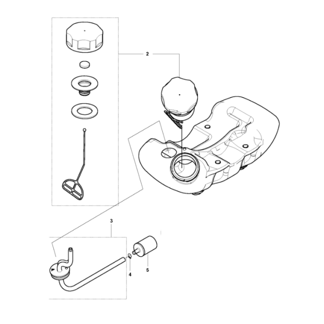 Brændstoftank Komplet 5926137-02