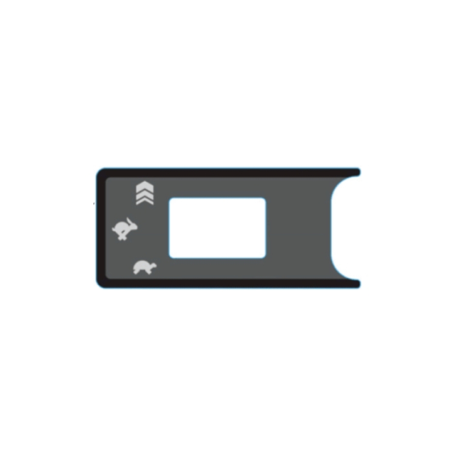 Mærkat Sne Konsol Grafik Dec