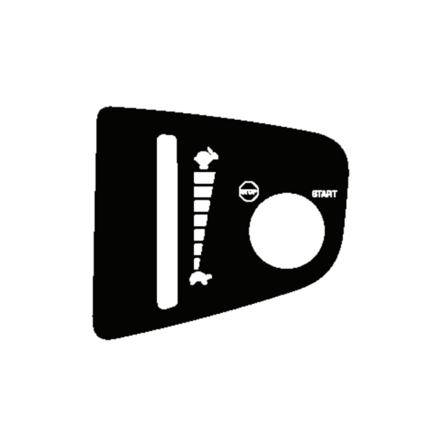 Mærkatkontrol til Auto-Cho