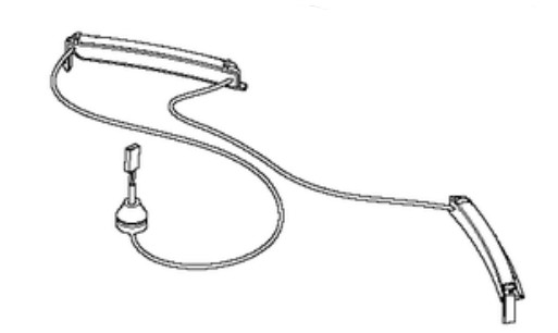 LED-kabel orange til Automower 520 EPOS, 550 EPOS