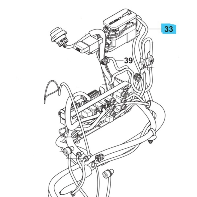 Ledningsføring Strømforsyning W122