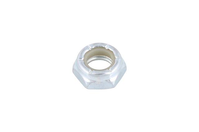 Møtrik med dominerende moment sekskantmøtrik med nonmetal I 3/8-16 x 0,564 tommer fastgørelsesskrue nyloc klar zink