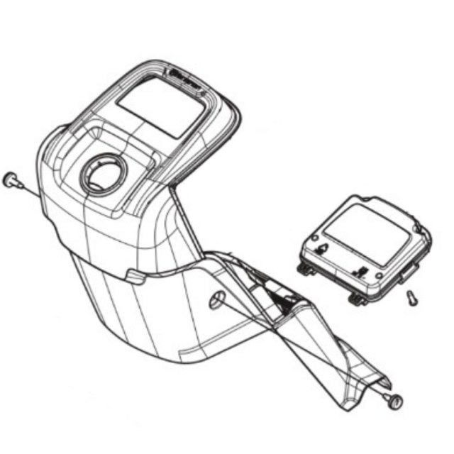 Styreafdækning Bageste del
