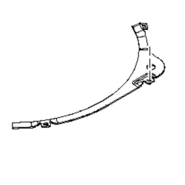 Baffel 108 Cm Skæredæk Højre 5972524-02