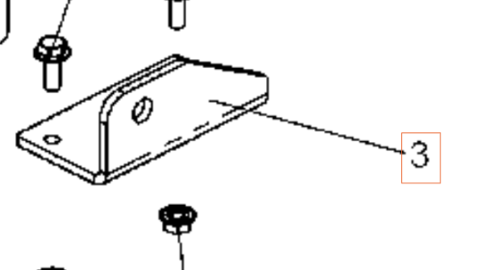 Støtte Støtte Til Koblingslev 5973773-01