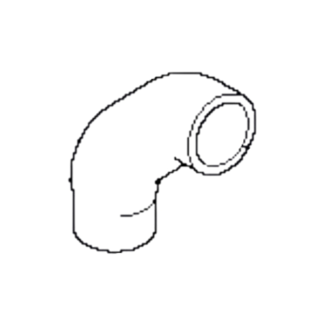 Slangeluftfilter P520D kort