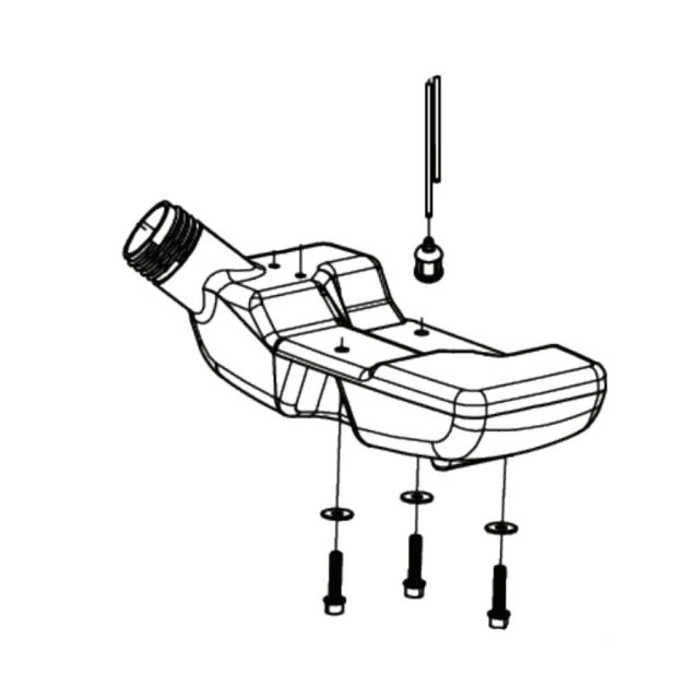 Brændstoftank Assy Brændstoftank Asm 5975935-01