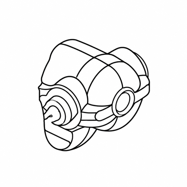 Adapterlås, z500, støbte styresplines
