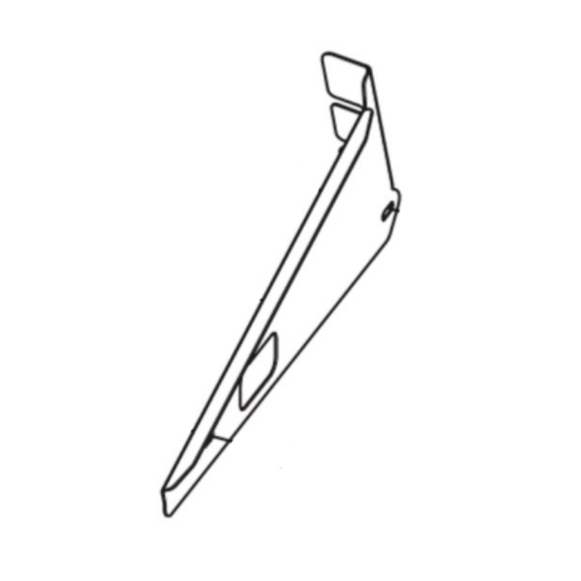 Dæksel venstre side Pto grå