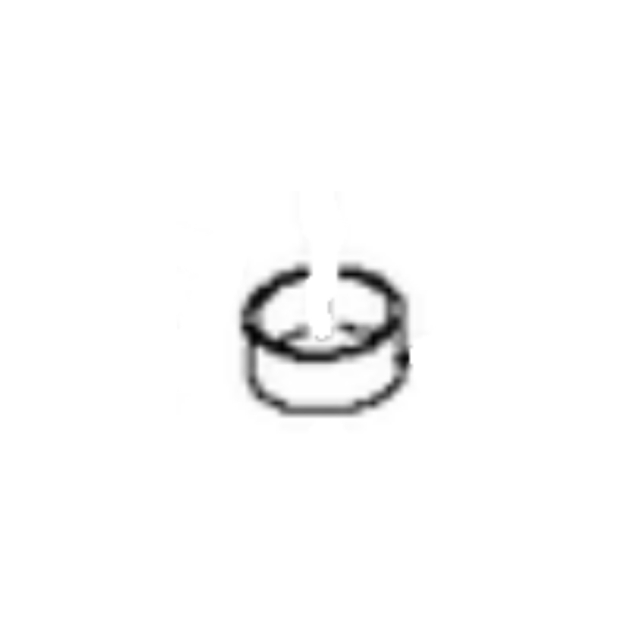 Afstandsstykke, 982 od/.882 id x, 500 l