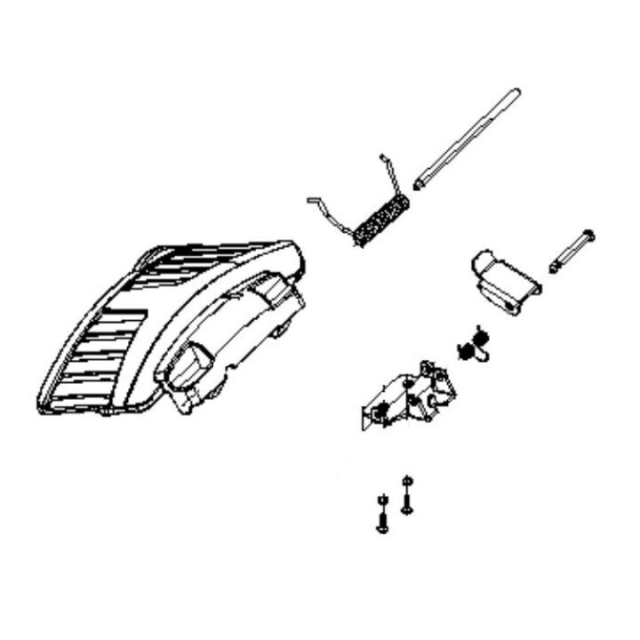 Plade Sæt Sideafslutningsplade 5986841-12