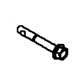 Bolt med sekskanthoved 5/16-24 X 2