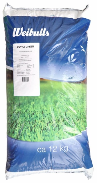 Græsfrø Weibulls Ekstra Grøn 12Kg 838103