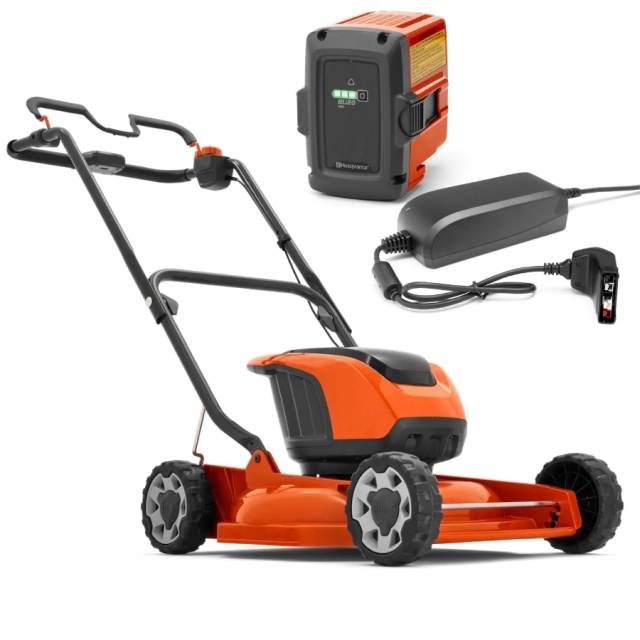 Husqvarna LB 146i Batteridrevet Plæneklipper + BLi20 & QC80