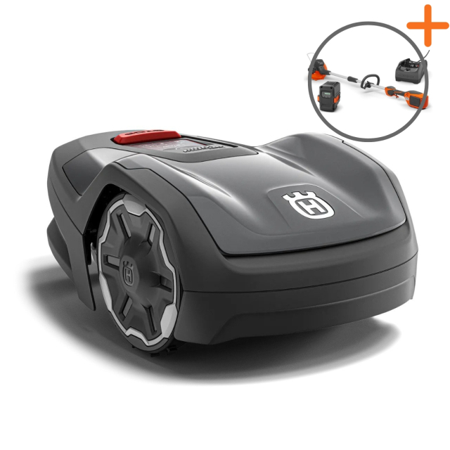 Husqvarna Automower® Aspire™ R4 | Batteritrimmer med i købet!