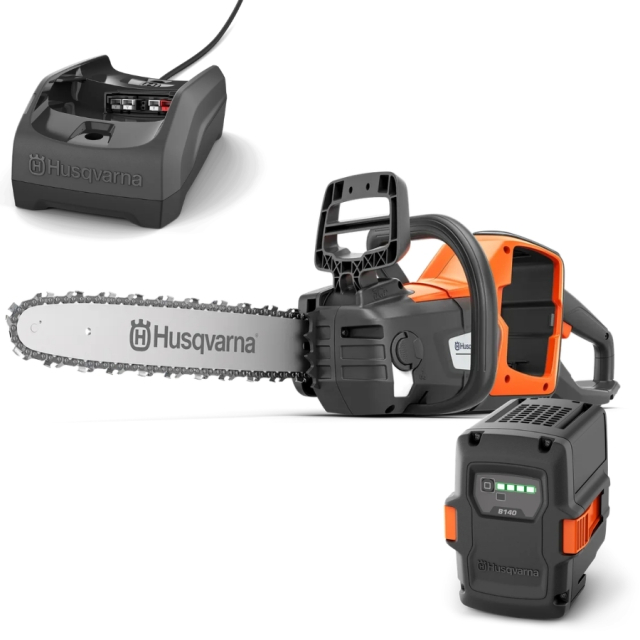 Husqvarna 230i batteridrevet motorsav med batteri og oplader