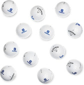 Golf balls Callaway Warbird, logo Husqvarna Golf balls Callaway Warbird, logo Husqvarna