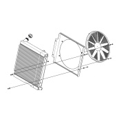 Køleelement Kpl 5010178-01 Køleelement Kpl 5010178-01