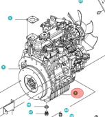 Oliesumpe D1105 5010816-01 Oliesumpe D1105 5010816-01