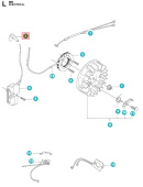 Husqvarna Tændrørsdæksel 5014854-02 Husqvarna Tændrørsdæksel 5014854-02