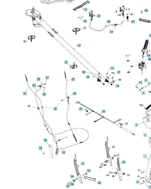 Kabelkabel Til At Drive 5016566-02