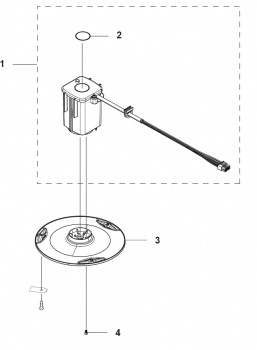 Skæremotor Kpl Sileno 5018436-01