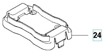 Holder Batteri P0 5019261-01