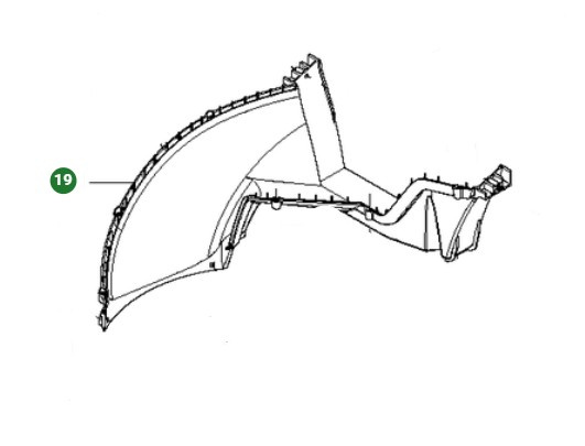 Udstyrningsrør 5019673-01