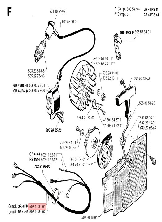 Gaskabel 502118201 5021182-01