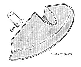 Stænkskærm 5022634-03