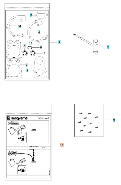 Sæt, Sluksæt, Olie Guar