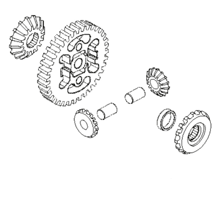 Differential gearsæt