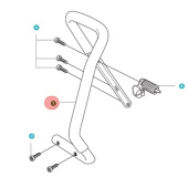 Håndtag Frem 5025747-01 Håndtag Frem 5025747-01