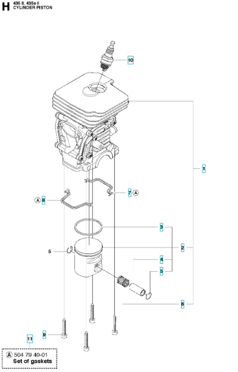 Stempel 135, 140 435, 435 II, 440, 440 II, CS2240